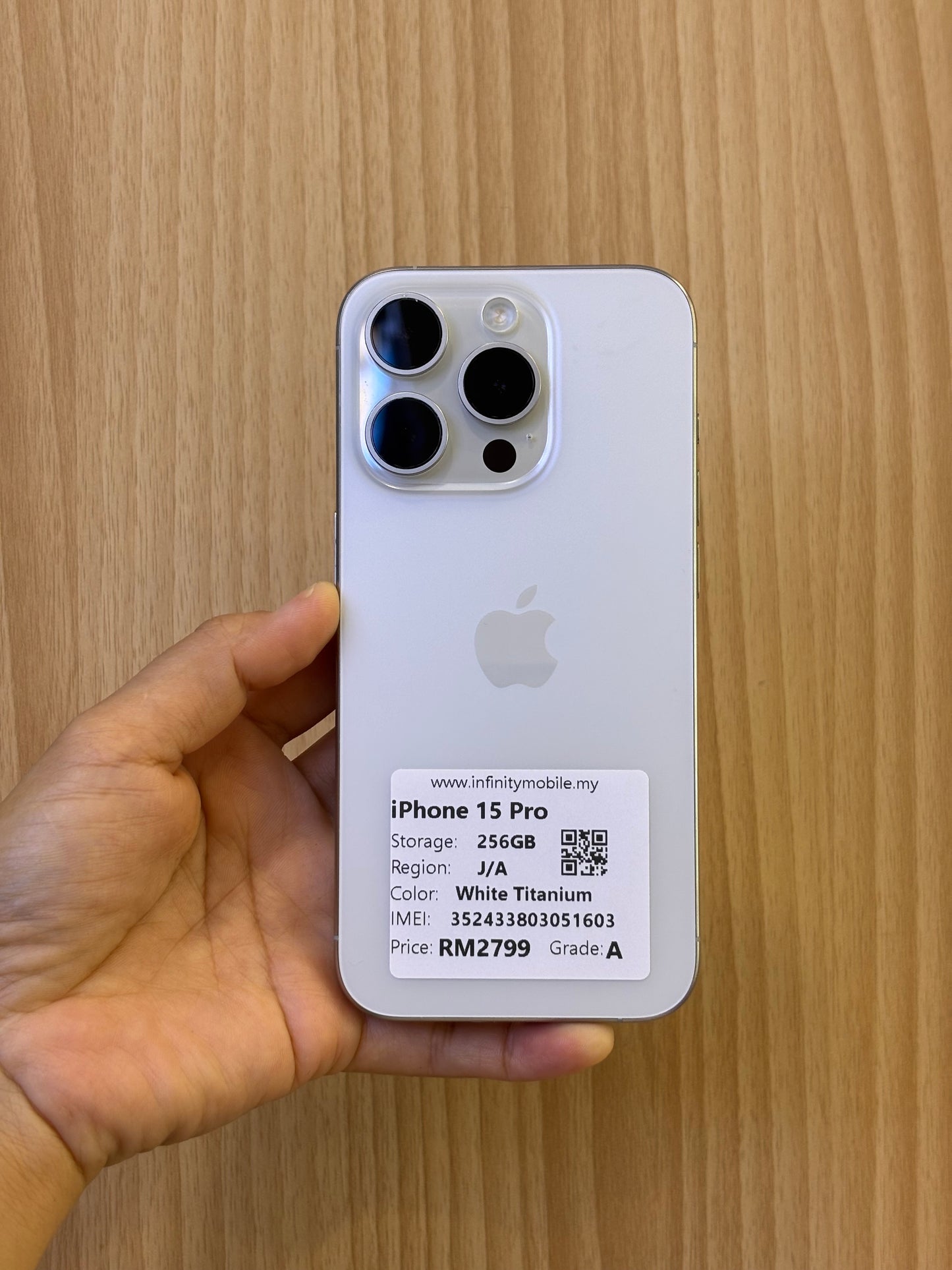 iPhone 15 Pro, 256GB (Grade A) *51603