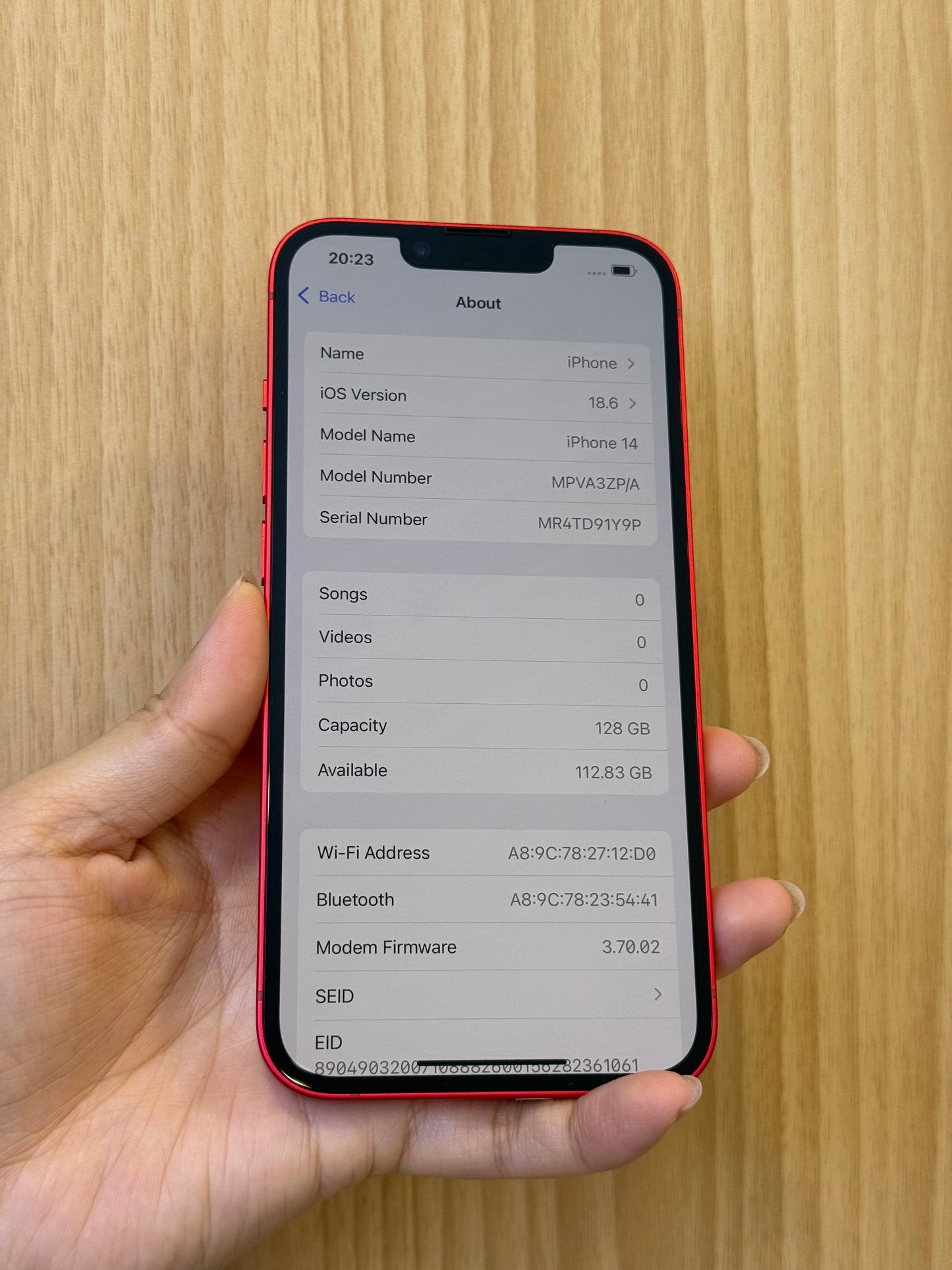 iPhone 14, 128GB (Grade A) *72477