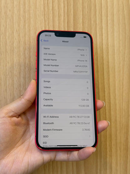 iPhone 14, 128GB (Grade A) *72477