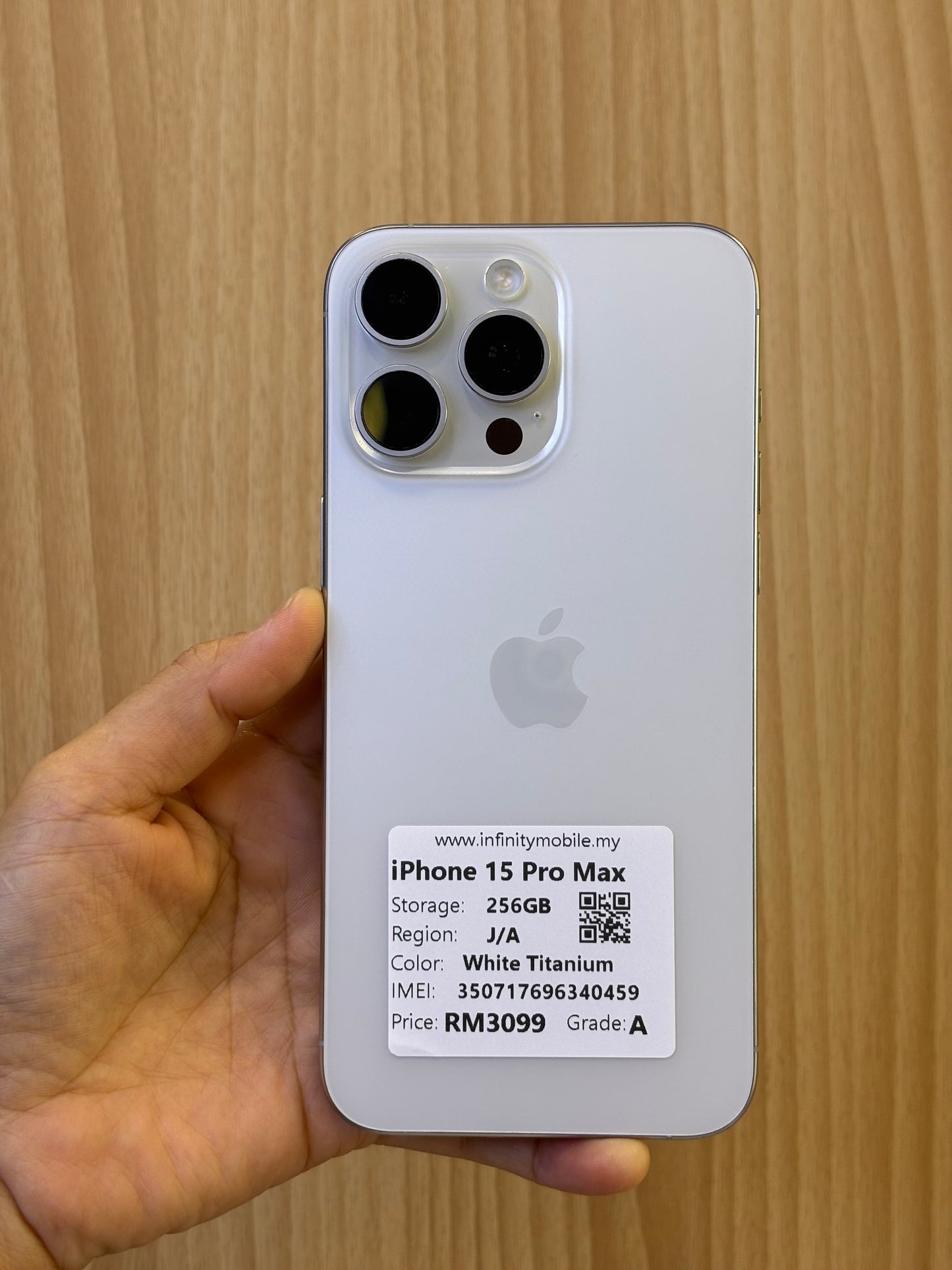 iPhone 15 Pro Max, 256GB (Grade A) *40459