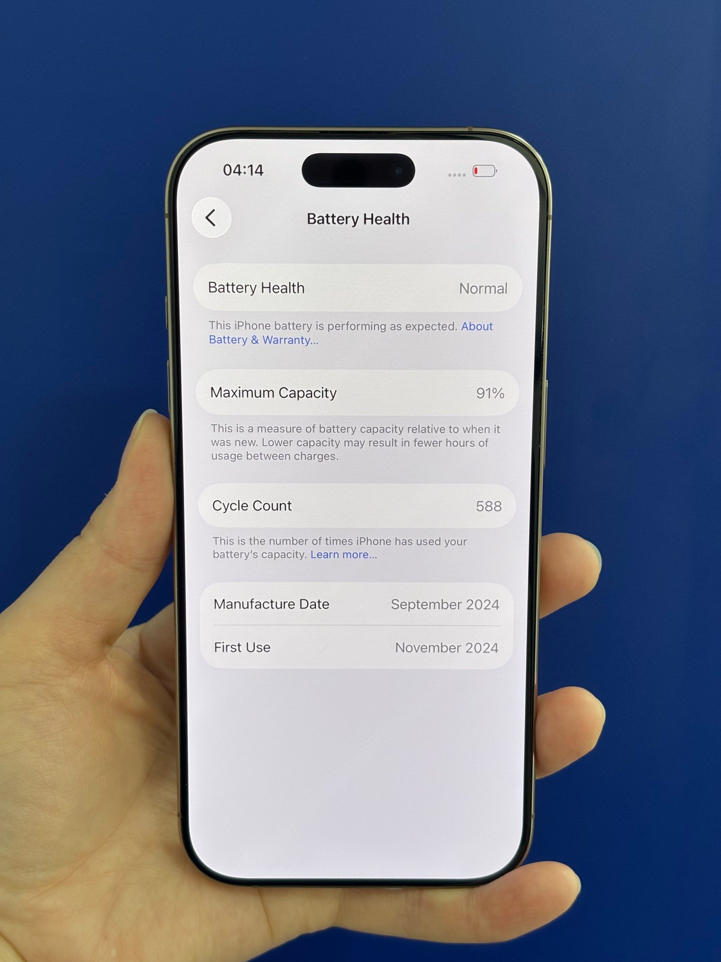 iPhone 16 Pro, 256GB (Grade A) *61826