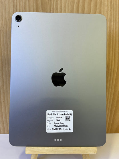 iPad Air 11-inch (M3) Wi-Fi, 256GB (Grade A) *9TFVK