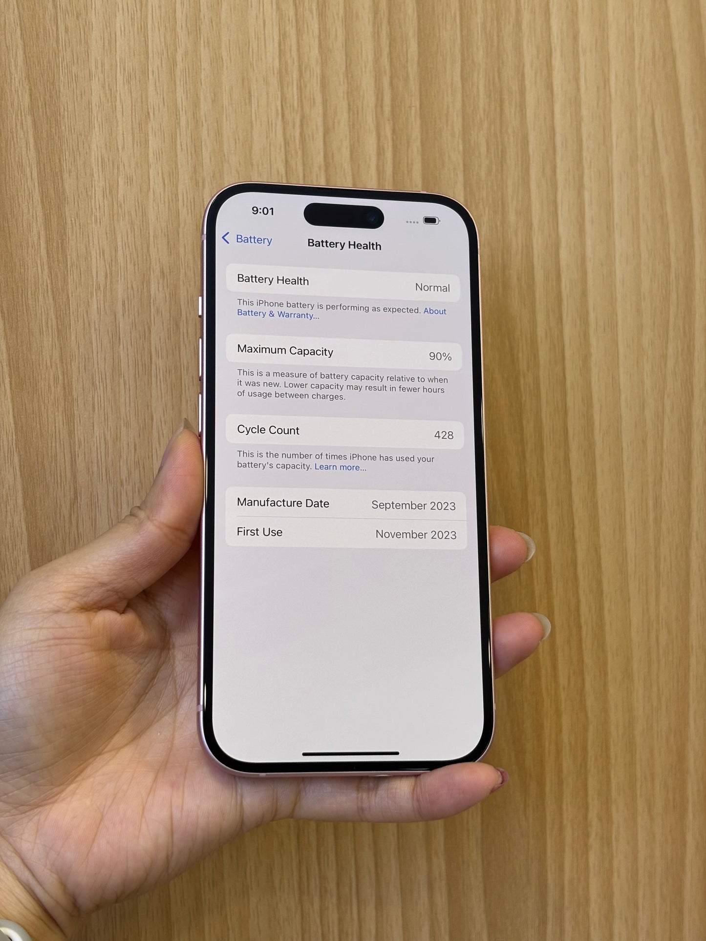 iPhone 15, 256GB (Grade A) *00581