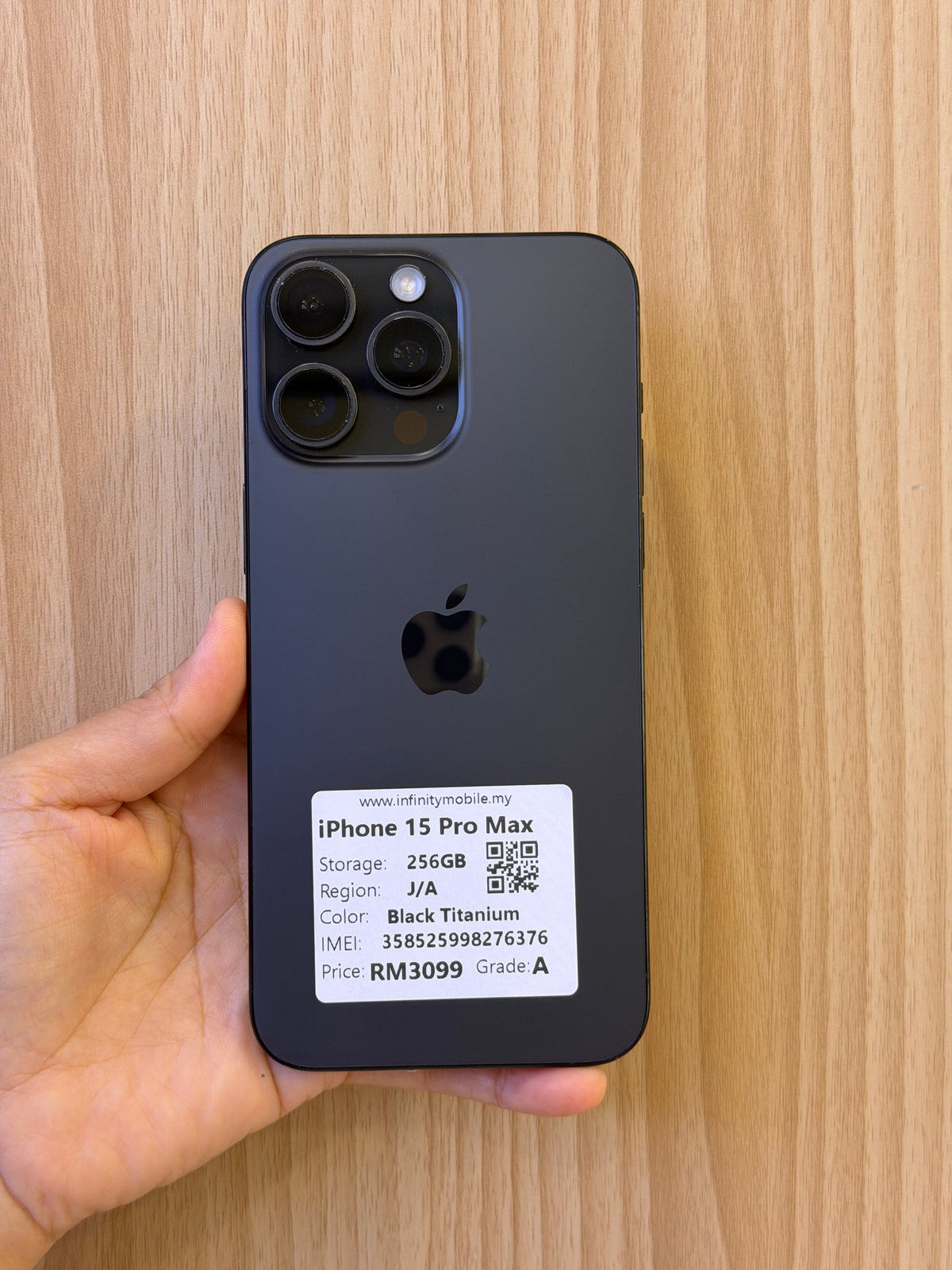 iPhone 15 Pro Max, 256GB (Grade A) *76376