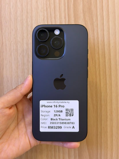 iPhone 16 Pro, 128GB (Grade A) *38738