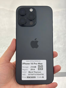 iPhone 16 Pro Max, 256GB (Grade A) *54795