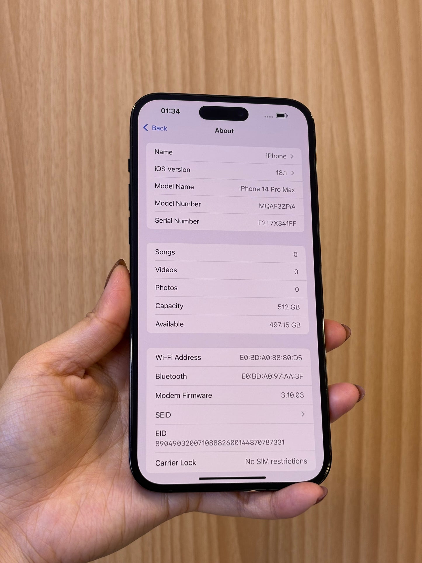 iPhone 14 Pro Max, 512GB (Grade A) *38853