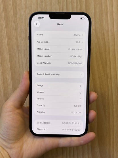 iPhone 14 Plus, 128GB (Grade B) *98206