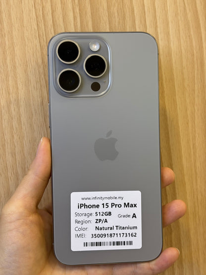 iPhone 15 Pro Max, 512GB (Grade A) *73162
