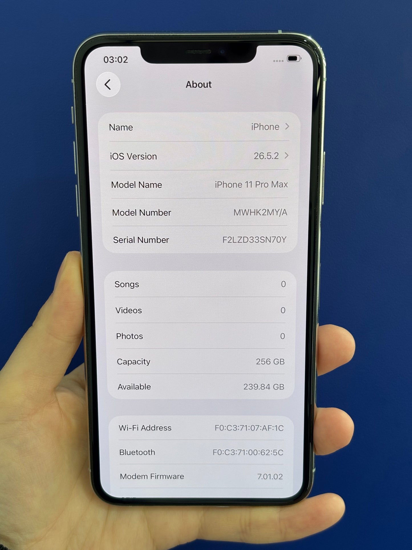iPhone 11 Pro Max, 256GB (Grade B) *87607