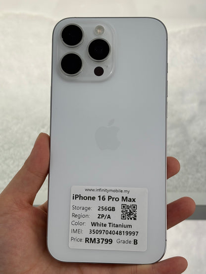iPhone 16 Pro Max, 256GB (Grade B) *19997