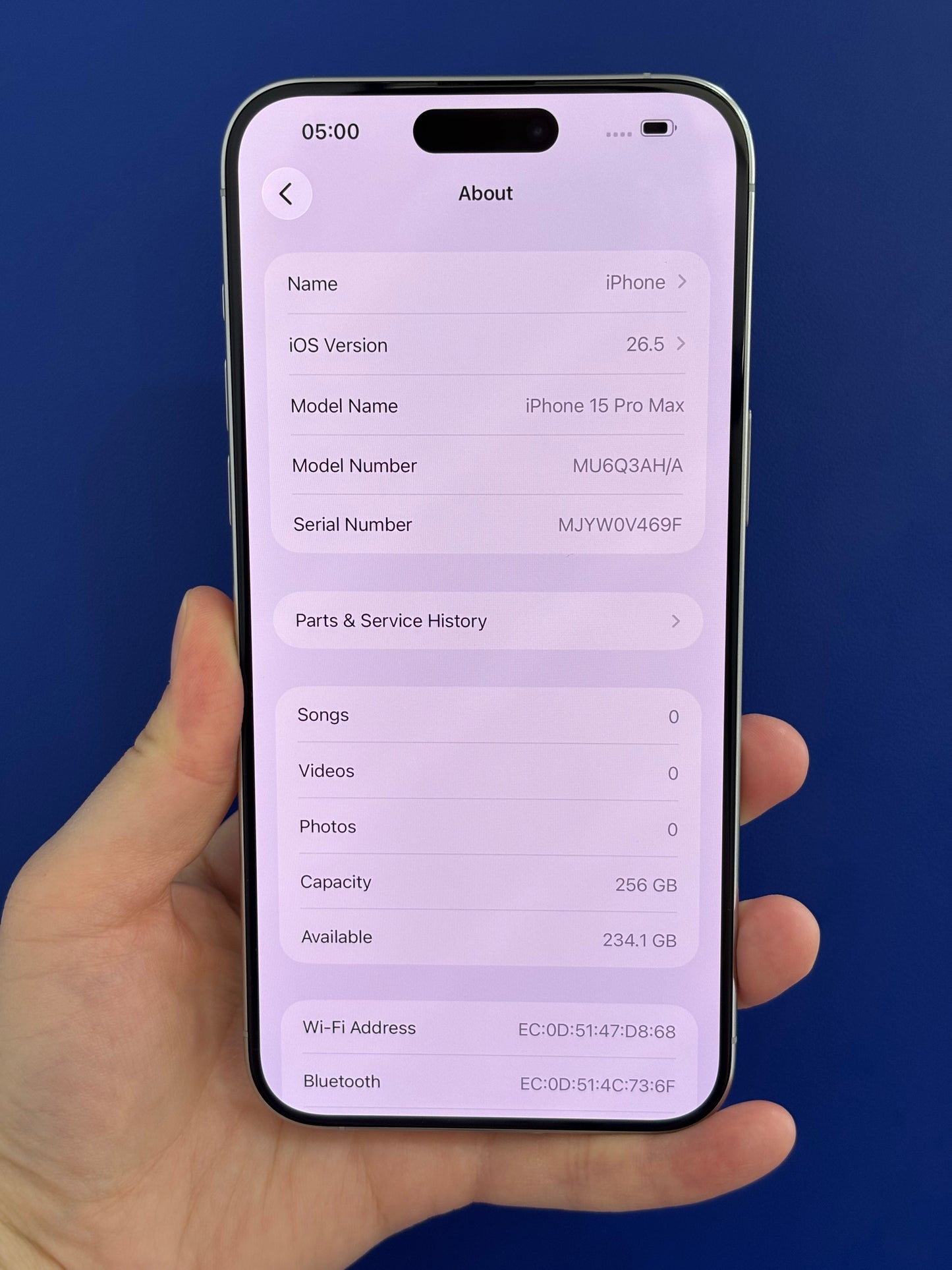 iPhone 15 Pro Max, 256GB (Grade A) *10576