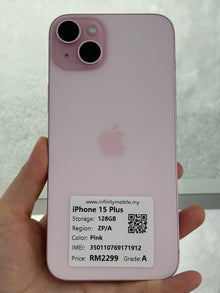 iPhone 15 Plus, 128GB (Grade A) *71912