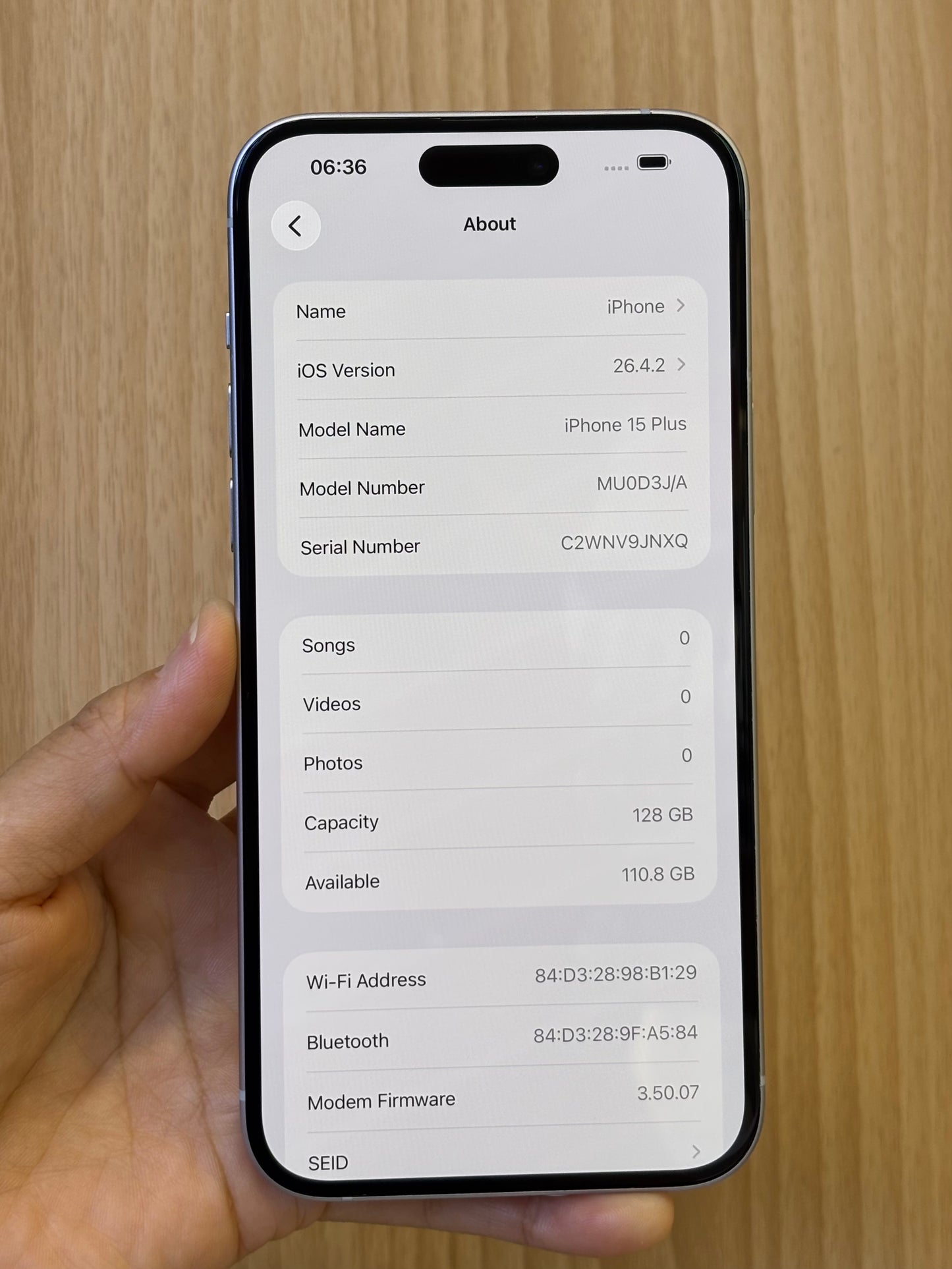 iPhone 15 Plus, 128GB (Grade B) *69022