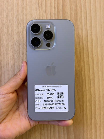 iPhone 16 Pro, 256GB (Grade A) *75208