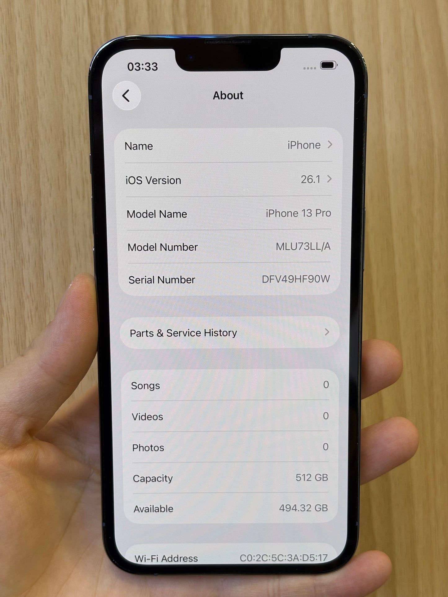 iPhone 13 Pro, 512GB (Grade B) *36582