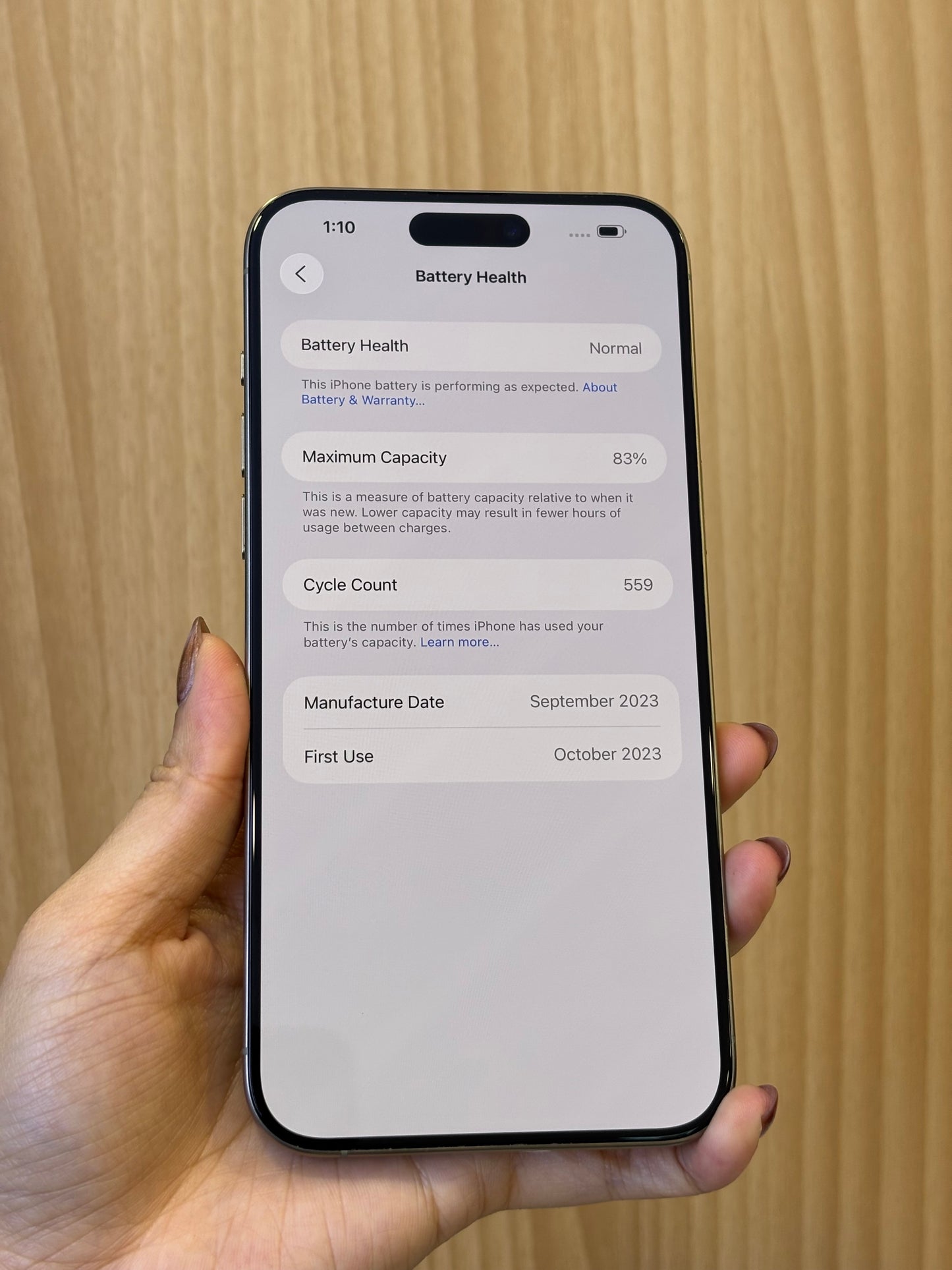 iPhone 15 Pro Max, 256GB (Grade A) *10420