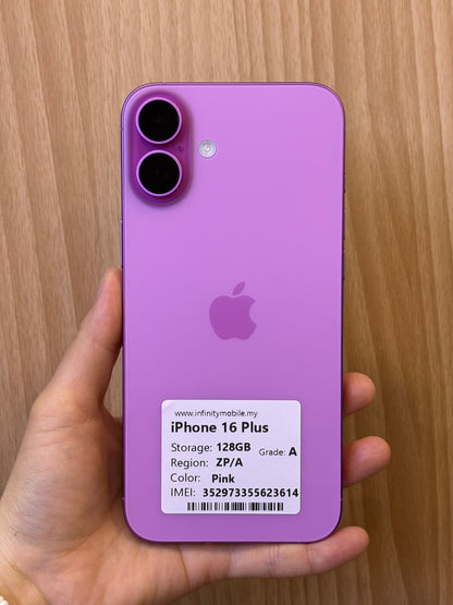 iPhone 16 Plus, 128GB (Grade A) *23614