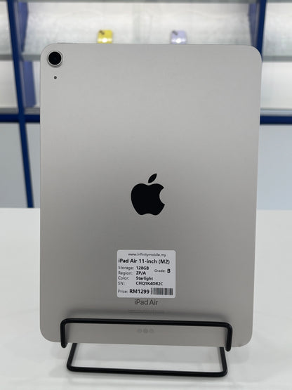 iPad Air 11-inch (M2) Wi-Fi, 128GB (Grade B) *4DR2C