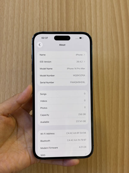iPhone 14 Pro Max, 256GB (Grade A) *66182