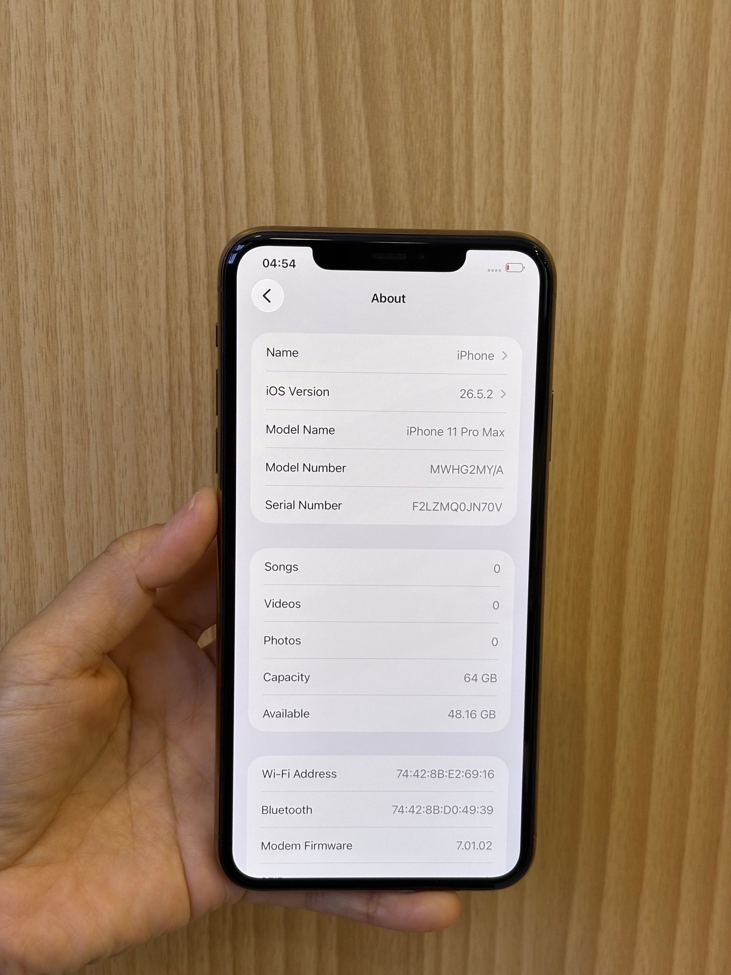 iPhone 11 Pro Max, 64GB (Grade B) *10797