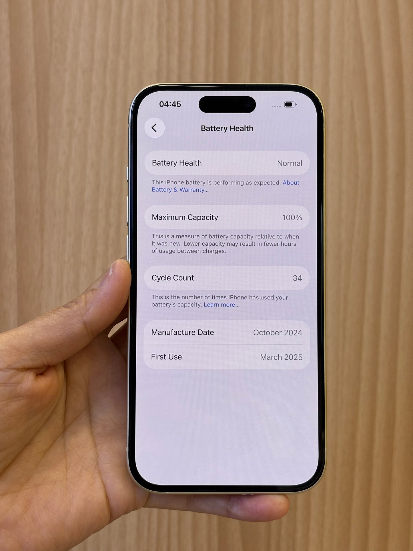 iPhone 15, 256GB (Grade A) *16064