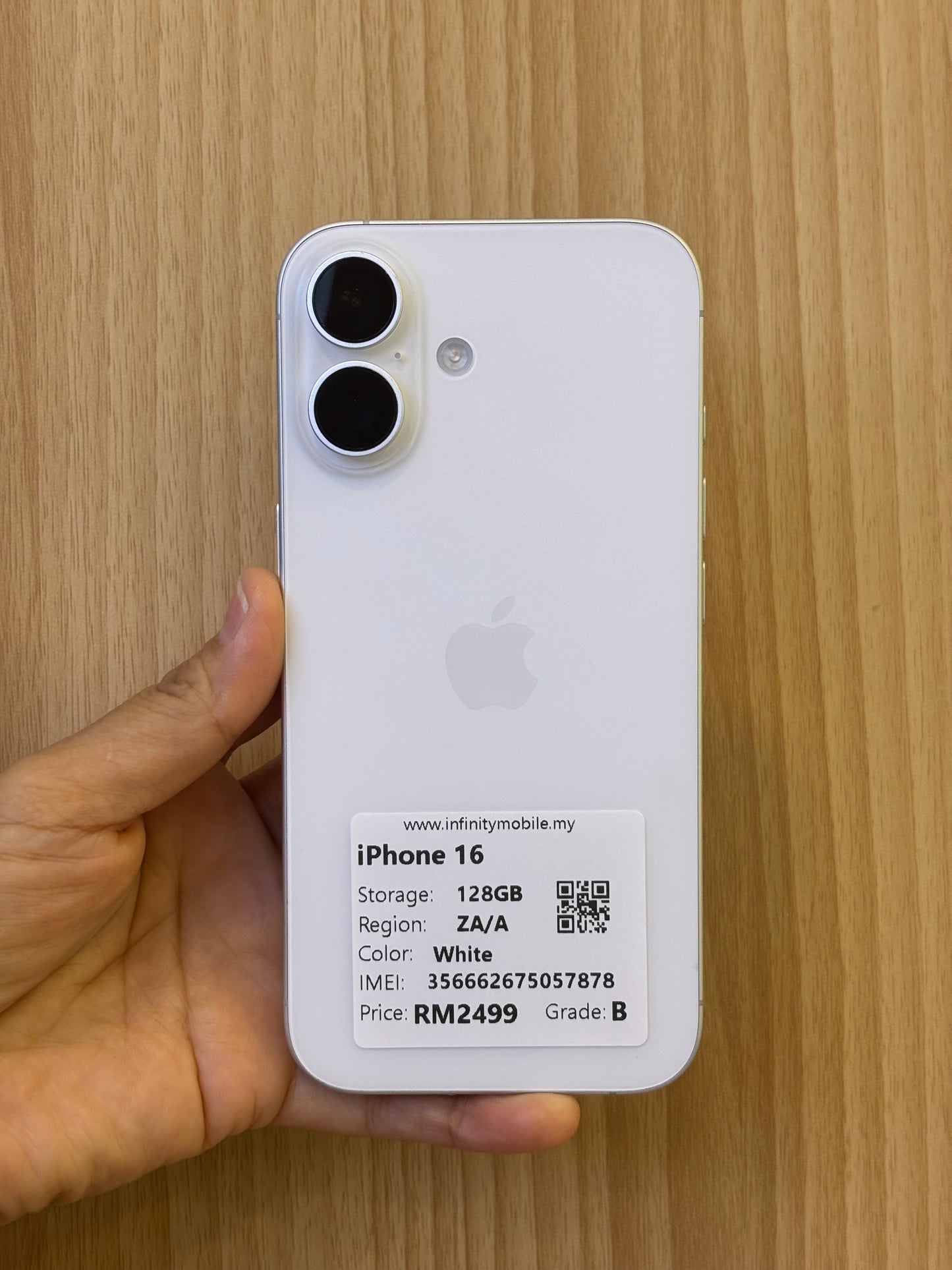 iPhone 16, 128GB (Grade B) *57878