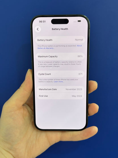 iPhone 15 Pro, 256GB (Grade A) *42837