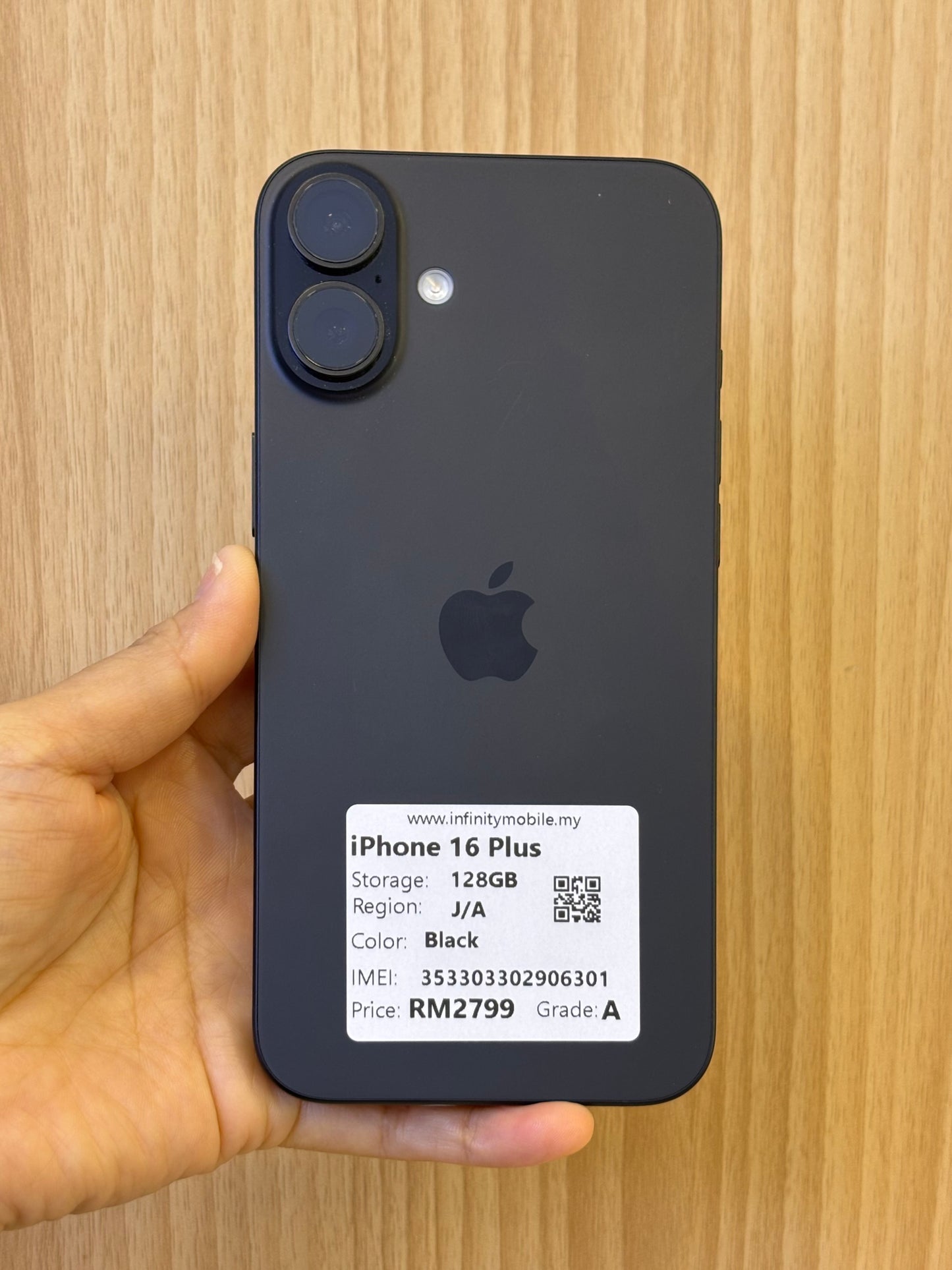 iPhone 16 Plus, 128GB (Grade A) *06301