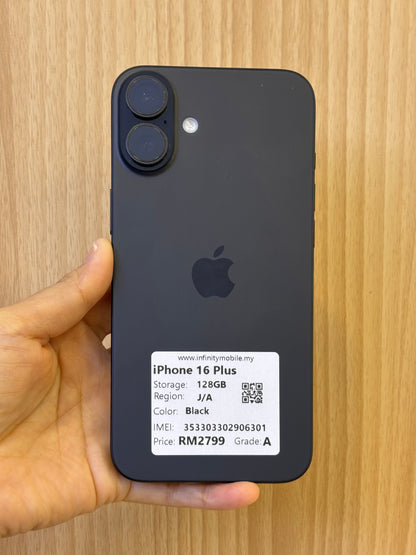 iPhone 16 Plus, 128GB (Grade A) *06301