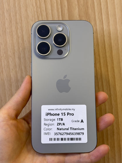iPhone 15 Pro, 1TB (Grade A) *39879
