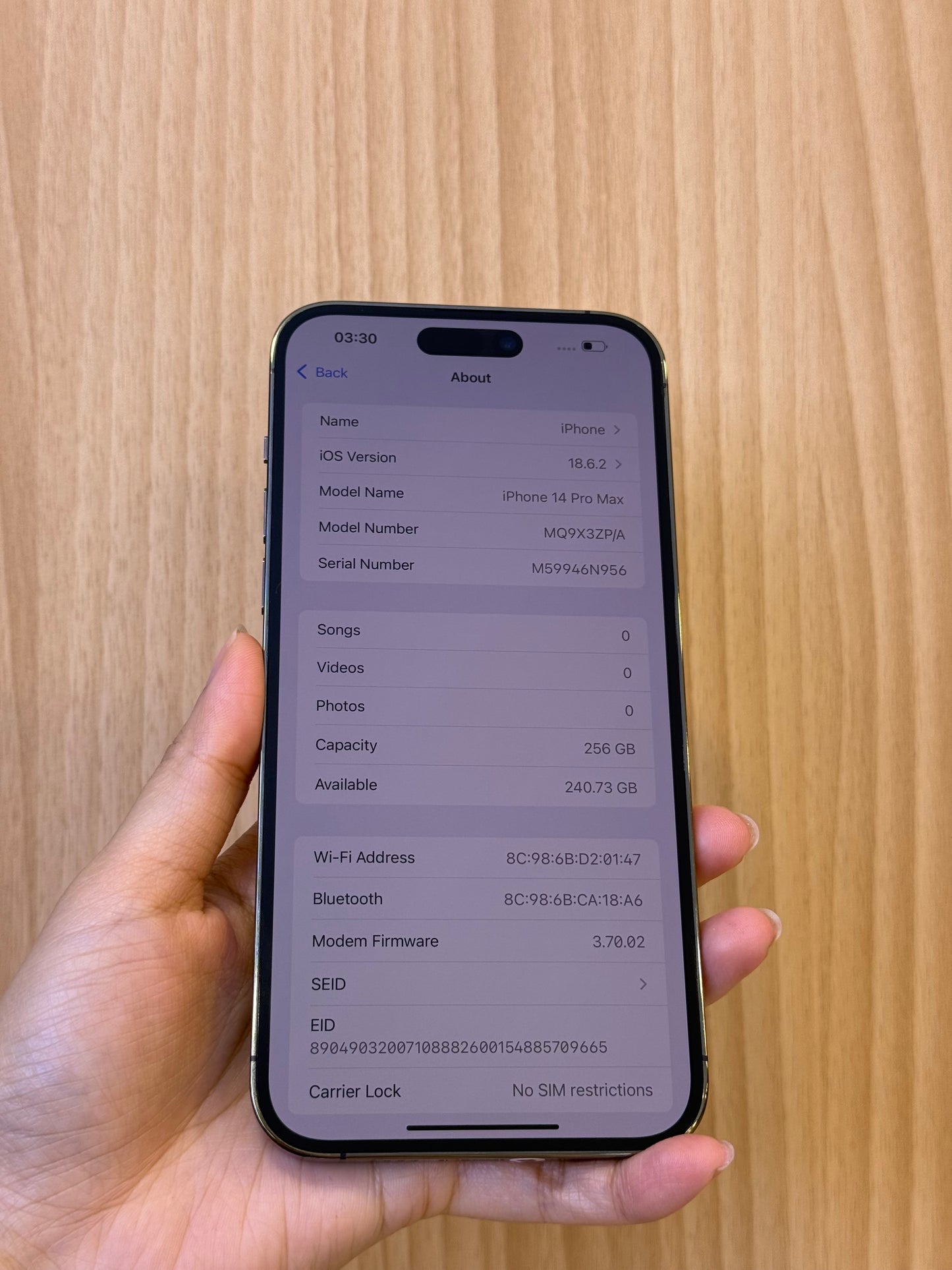 iPhone 14 Pro Max, 256GB (Grade R) *96868