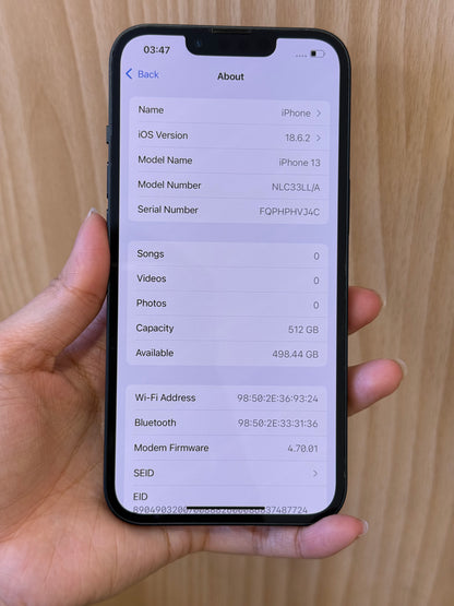 iPhone 13, 512GB (Grade R) *30458