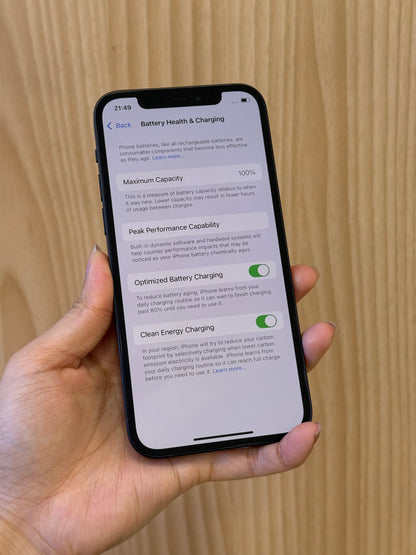 iPhone 12 Black, 128GB (Grade B) *44196