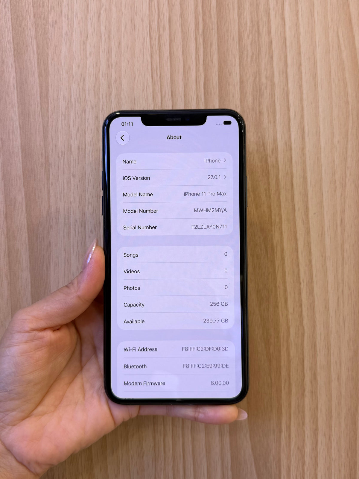iPhone 11 Pro Max, 256GB (Grade AB) *92963