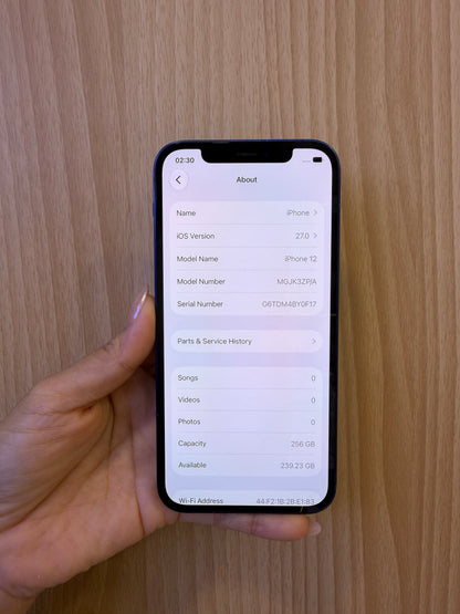 iPhone 12, 256GB (Grade AB) *01195
