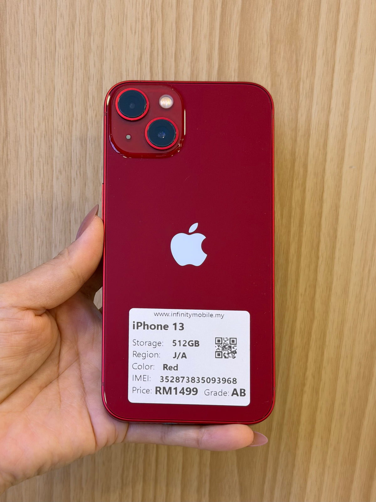 iPhone 13, 512GB (Grade AB) *93968