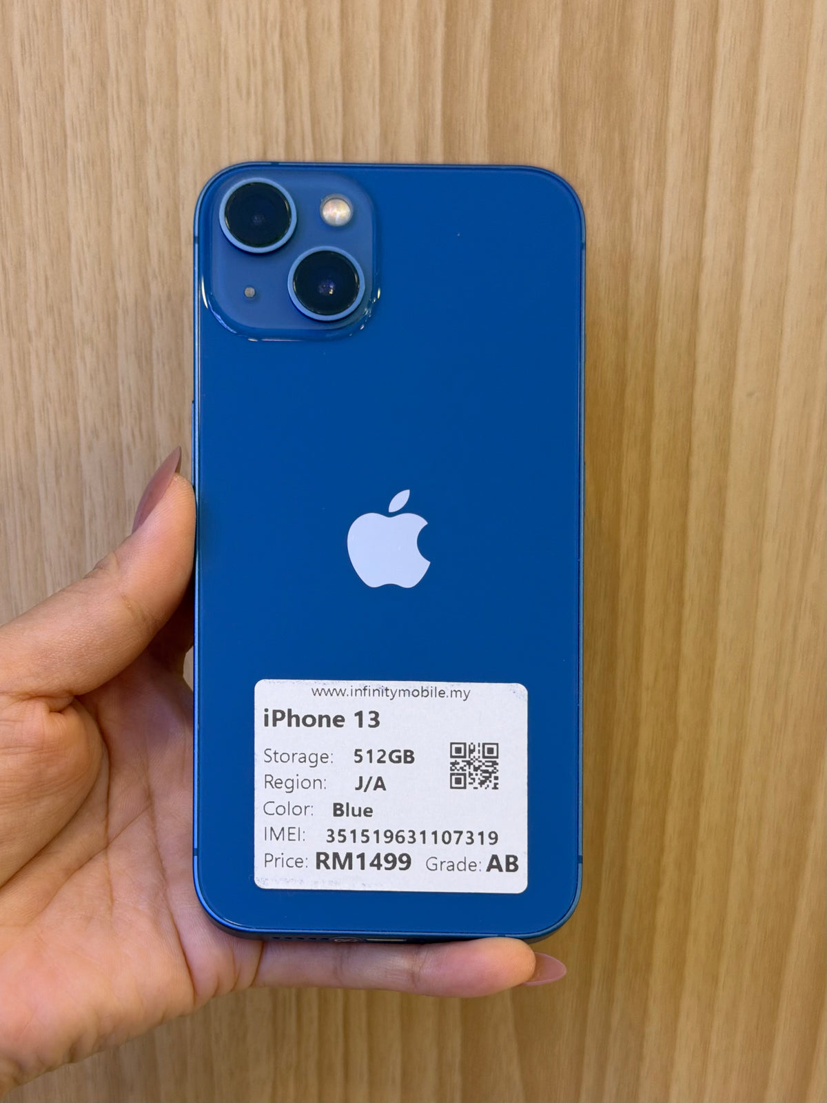 iPhone 13, 512GB (Grade AB) *07139